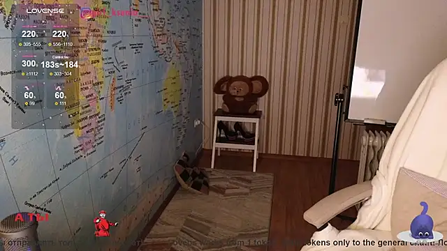 Girl Ksenia online show from February 2025 01:22:01 AM