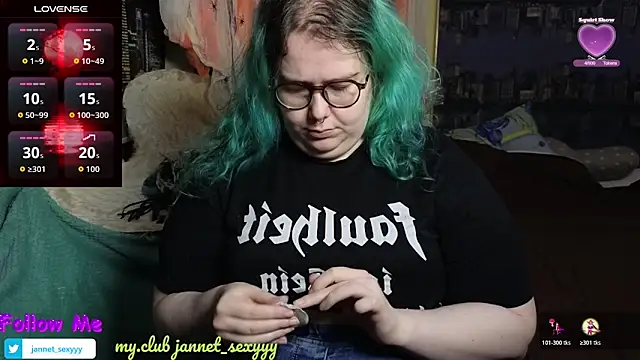 Snapshot of JannetPie chatting on October 2025 02:17:02 AM JannetPie online show from October 2025 02:17:02 AM