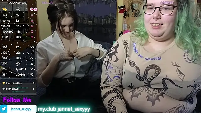 JannetPie online show from March 2026 12:24:02 PM