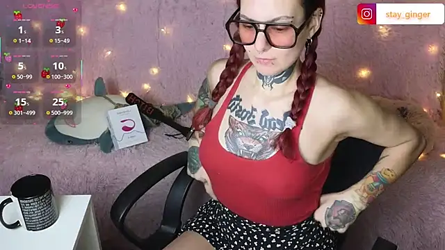 Ginger Stay online show from February 2025 09:47:02 AM