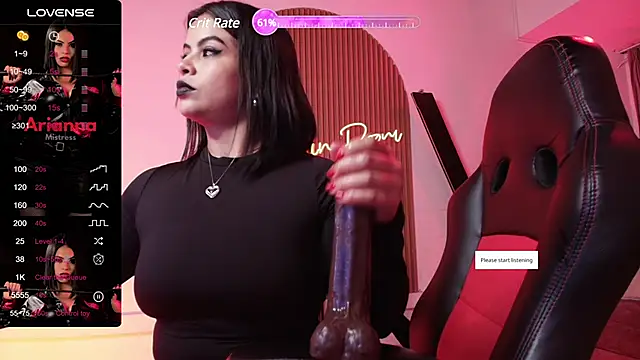 arianna smith  online show from February 2025 10:45:01 PM