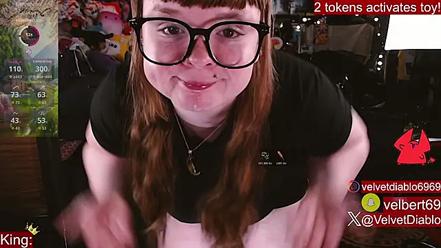 VelvetDiablo online show from March 2026 12:05:01 AM