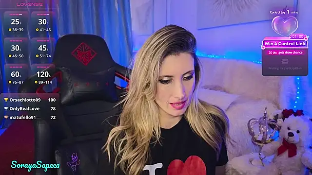 Snapshot of SorayaSapeca chatting on February 2025 07:47:01 PM SorayaSapeca online show from February 2025 07:47:01 PM