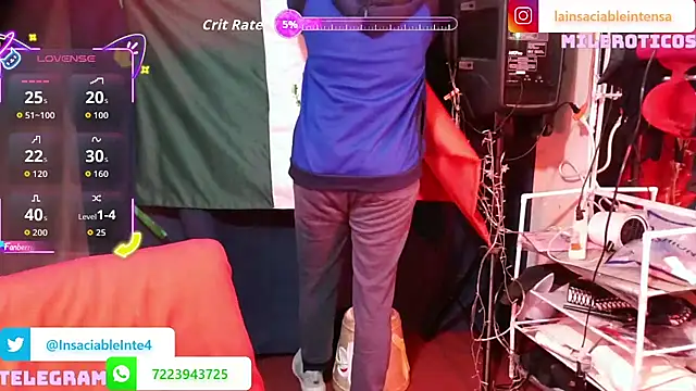 LaInsaciableIntensa online show from March 2026 02:49:02 AM