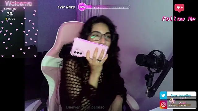 Snapshot of Abysparadise chatting on September 2025 04:24:01 AM Abysparadise online show from September 2025 04:24:01 AM