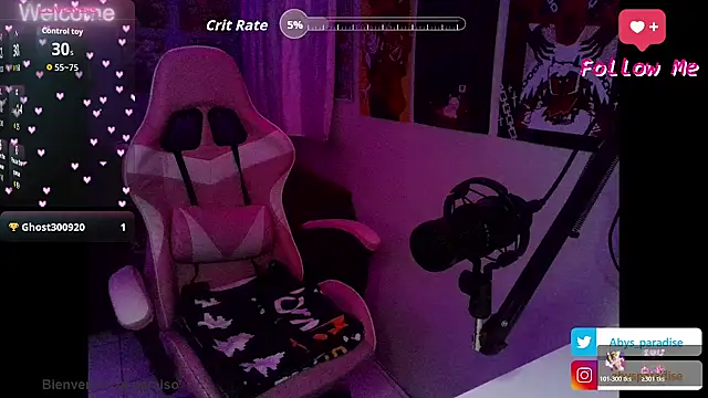 Snapshot of Abysparadise chatting on December 2025 05:28:01 AM Abysparadise online show from December 2025 05:28:01 AM