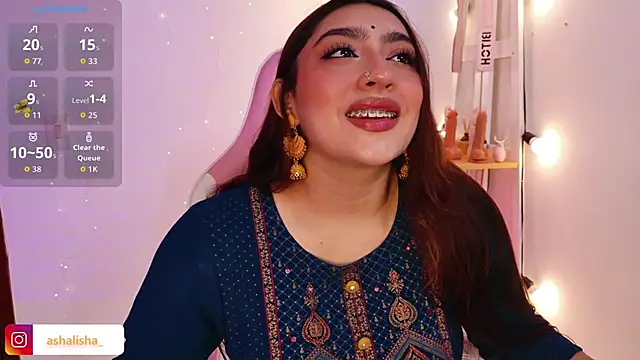 ashalisha online show from December 2025 01:59:02 PM