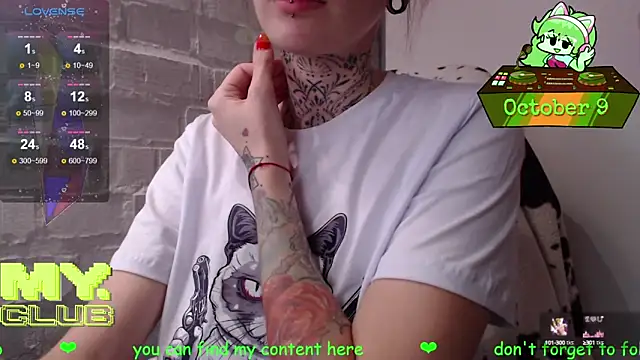 Witch Emma online show from October 2025 09:35:02 PM