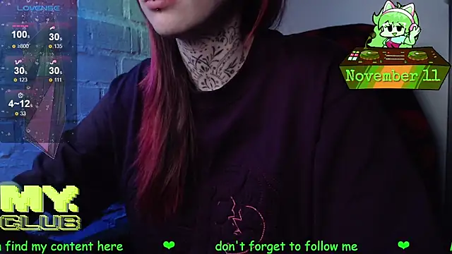 Witch Emma online show from November 2025 10:04:02 AM