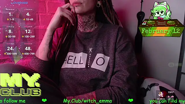 Witch Emma online show from February 2026 07:31:02 PM