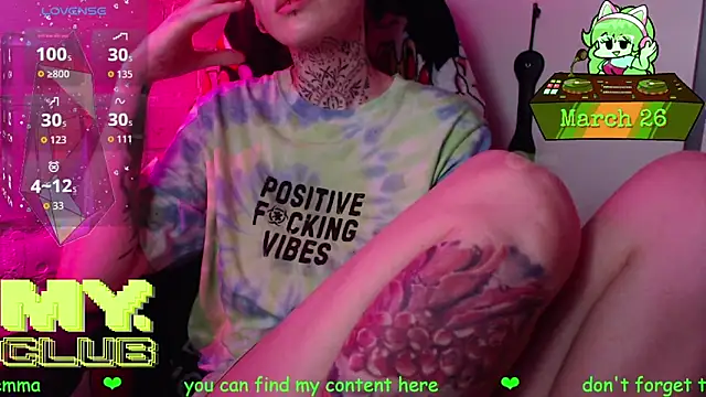 Witch Emma online show from March 2026 07:41:02 PM