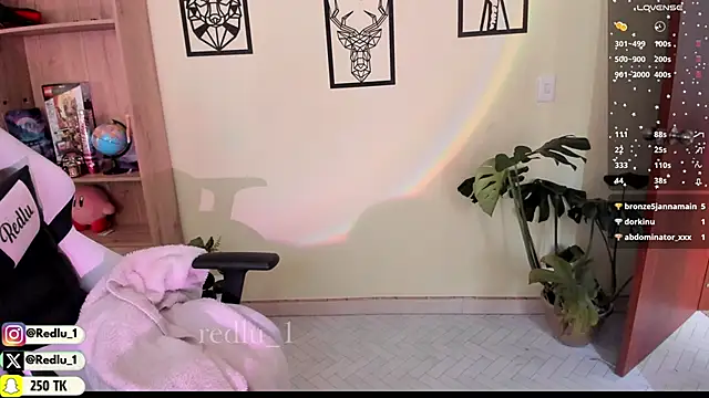 Snapshot of Redlu_1 chatting on February 2025 02:44:01 PM Redlu 1 online show from February 2025 02:44:01 PM