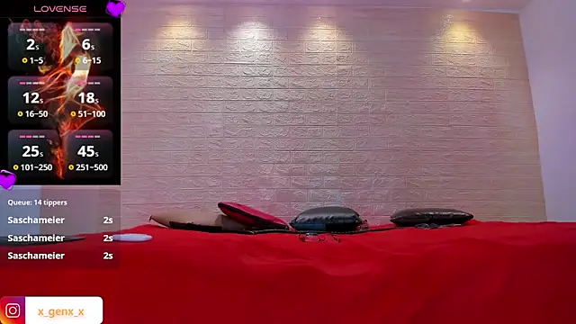 Snapshot of xGenesis_Miller_ chatting on January 2025 12:29:01 AM xGenesis Miller  online show from January 2025 12:29:01 AM