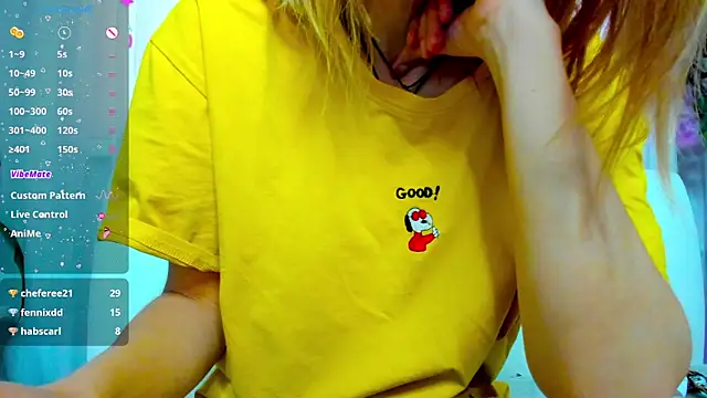 Snapshot of Bell_a_mi_ chatting on March 2025 06:24:02 AM Bell a mi online show from March 2025 06:24:02 AM