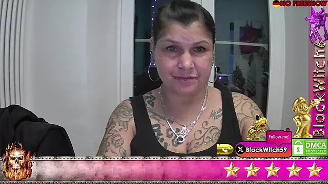 Snapshot of BlackWitch6 chatting on February 2026 06:44:02 PM BlackWitch6 online show from February 2026 06:44:02 PM