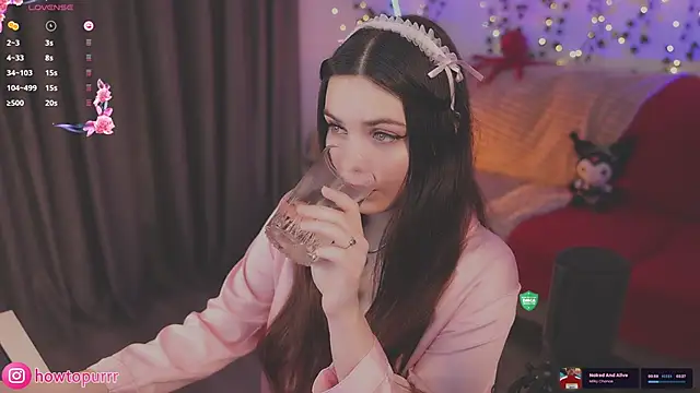 Snapshot of How2Meow chatting on May 2026 05:09:02 PM How2Meow online show from May 2026 05:09:02 PM
