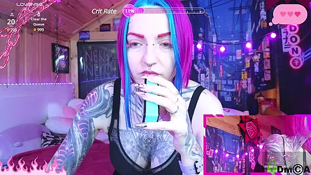 NekoCyber online show from December 2024 04:16:02 AM