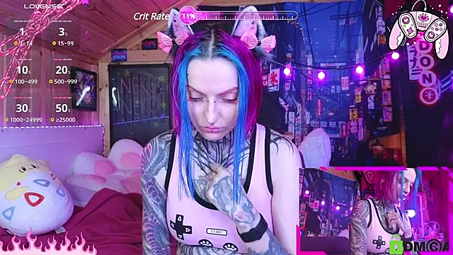 NekoCyber online show from March 2025 05:18:02 AM