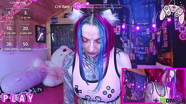 NekoCyber online show from March 2025 05:13:02 AM