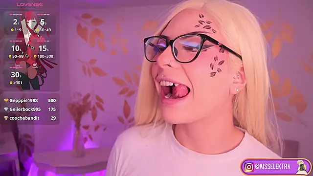 Misselektra   online show from April 2026 05:10:01 AM