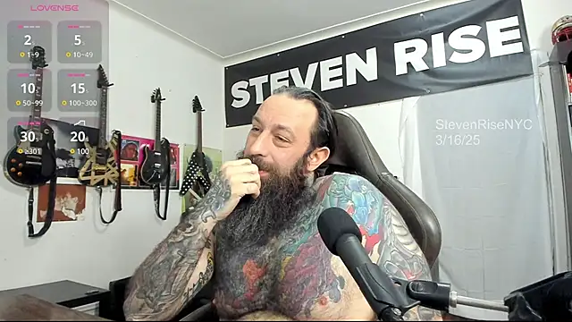 StevenRiseNYC online show from March 2025 10:17:02 PM