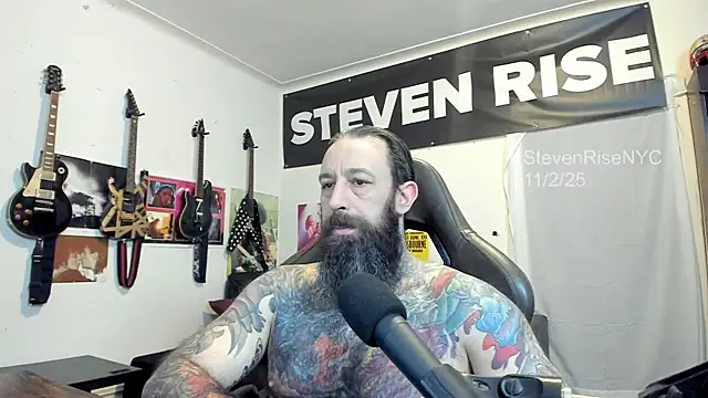 StevenRiseNYC online show from November 2025 12:18:01 PM