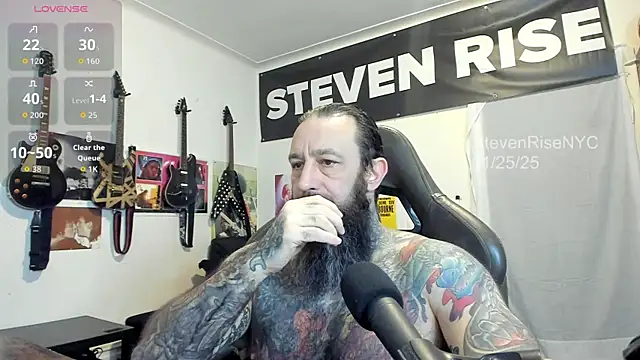 StevenRiseNYC online show from November 2025 12:27:02 PM