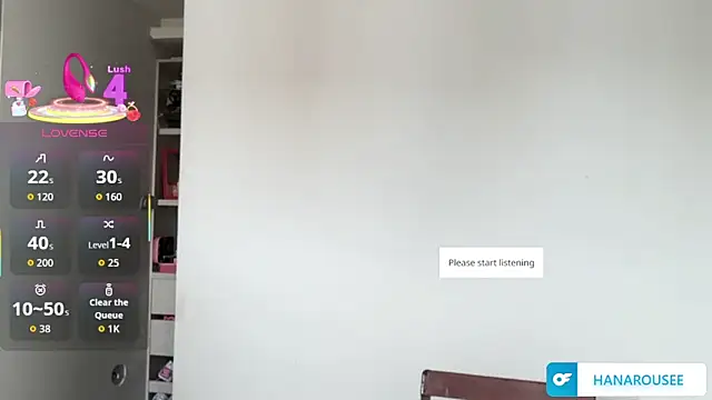 Snapshot of hanarousse chatting on September 2025 01:34:01 PM hanarousse online show from September 2025 01:34:01 PM